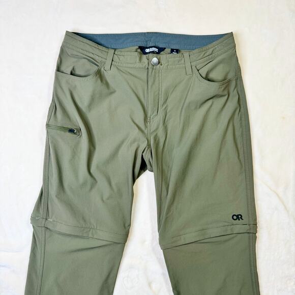 Outdoor Research Women’s Ferrosi Zip-Off Pants Size 12 Olive Performance Outdoor - Picture 12 of 16